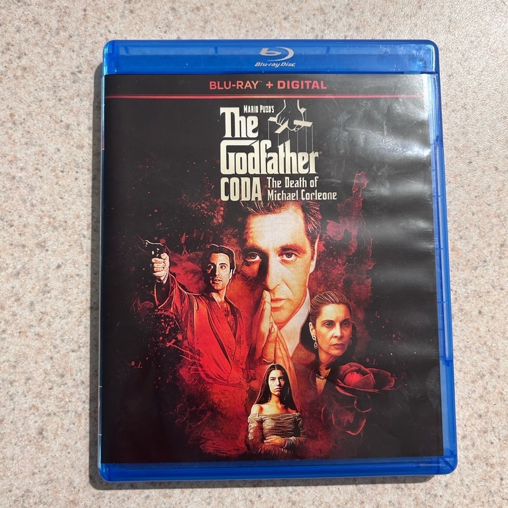 The Godfather Coda: The Death of Michael Corleone Blu-ray by - Black and Red